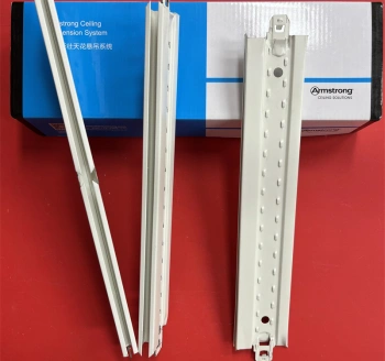 Armstrong Grooved  T-Bar with White Reveal Line and Baked Enamel Finish for Suspended Ceilings