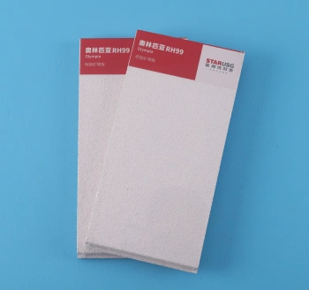 Non-Perforated Sand-Blasted Mineral Fiber Panel with Exposed Grid