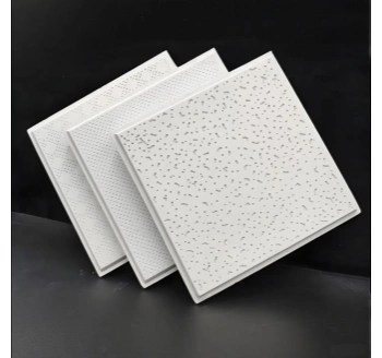 Elegant & Durable: Premium 15mm Embossed Gypsum Ceiling Tiles