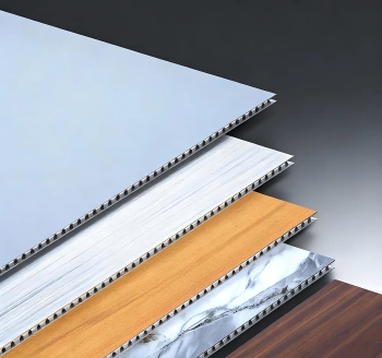 แผ่นอลูมิเนียมรังผึ้ง (Aluminum Honeycomb Panel)