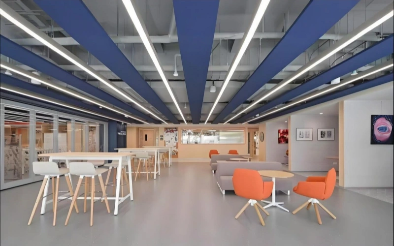 Suspended Fiberglass Acoustic Ceiling